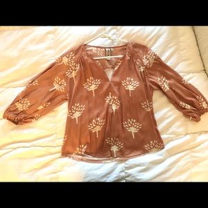 Anthropologie NEVER been worn! Blouse, size small.